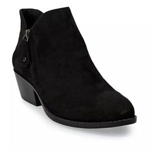 SO Angelfish Women's Ankle Boots Black size9.5W